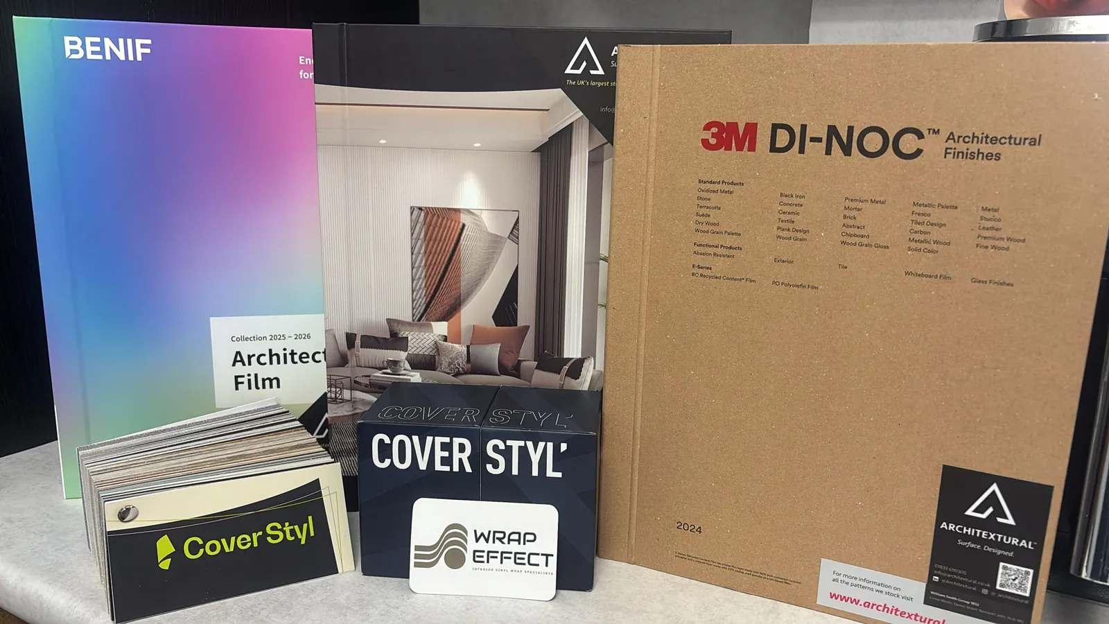 Free quote and samples to your door by Wrap Effect, Cardiff